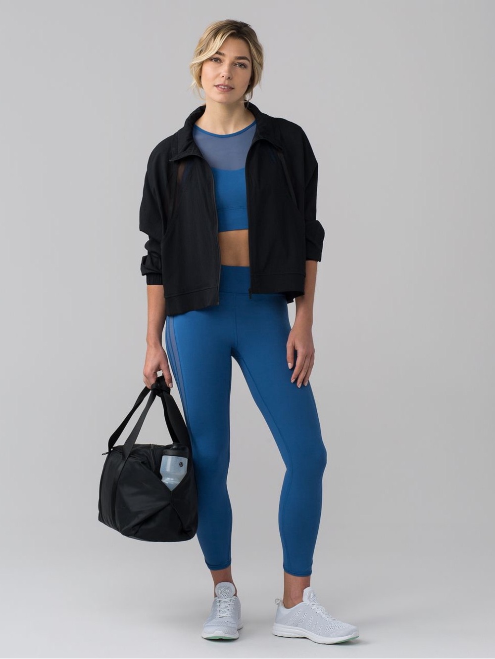 Lululemon Sun Setter Bra Top Royal 6 - Picture 3 of 10